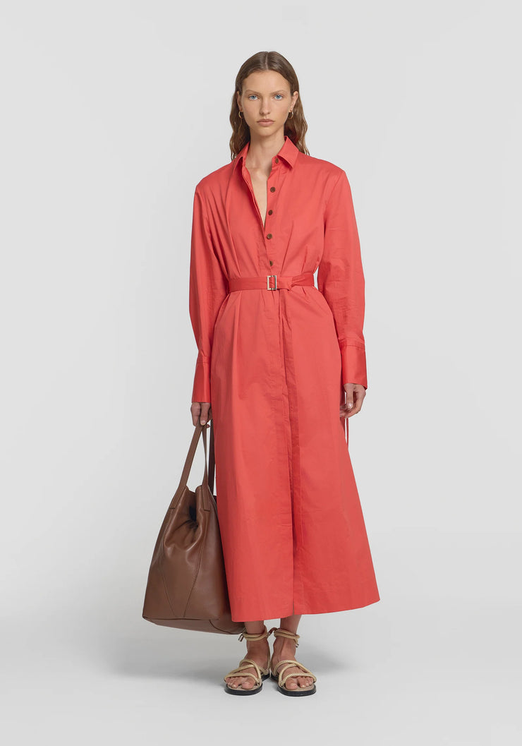 Vermillion Dress Mineral Red