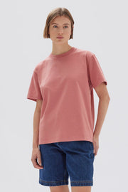 Womens Organic Base Tee Lotus