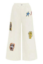 Players Embroidered Pant
