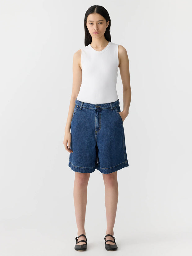 Denim bermuda Short Bright  Indigo