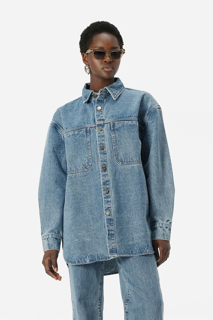 Odin Denim Shirt Trinity Blue