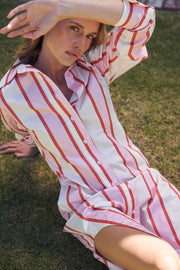 Finn Shirt Dress Hana Stripe