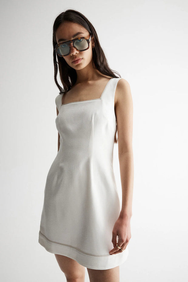 Luccia Dress- White