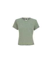 Raw Edge Baby T.Shirt Sage Marl