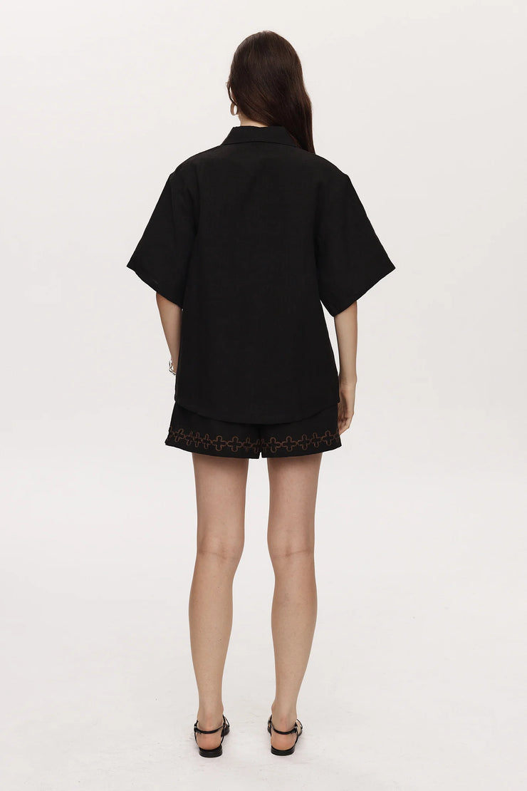 Tegan Shirt Black