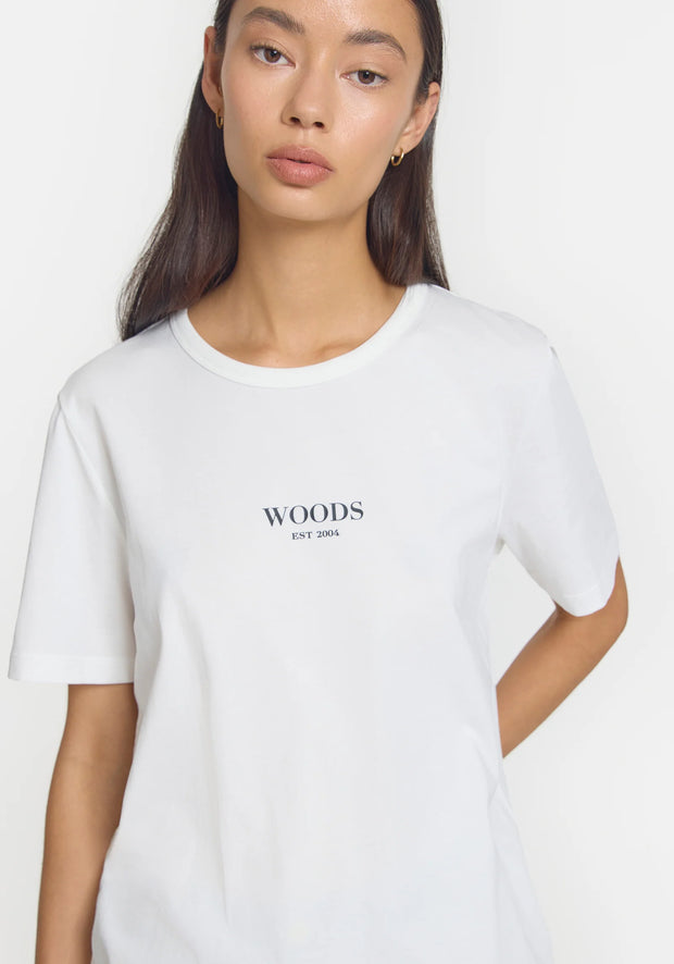 Woods Unisex Tee Ivory