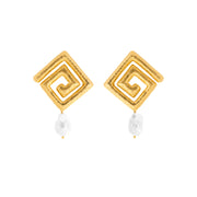 Clio Pearl (Removable) Earrings