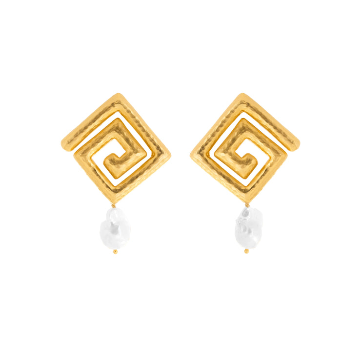 Clio Pearl (Removable) Earrings