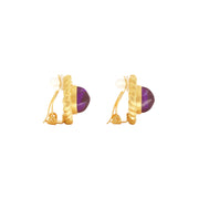Antonia Amethyst Quartz Earrings
