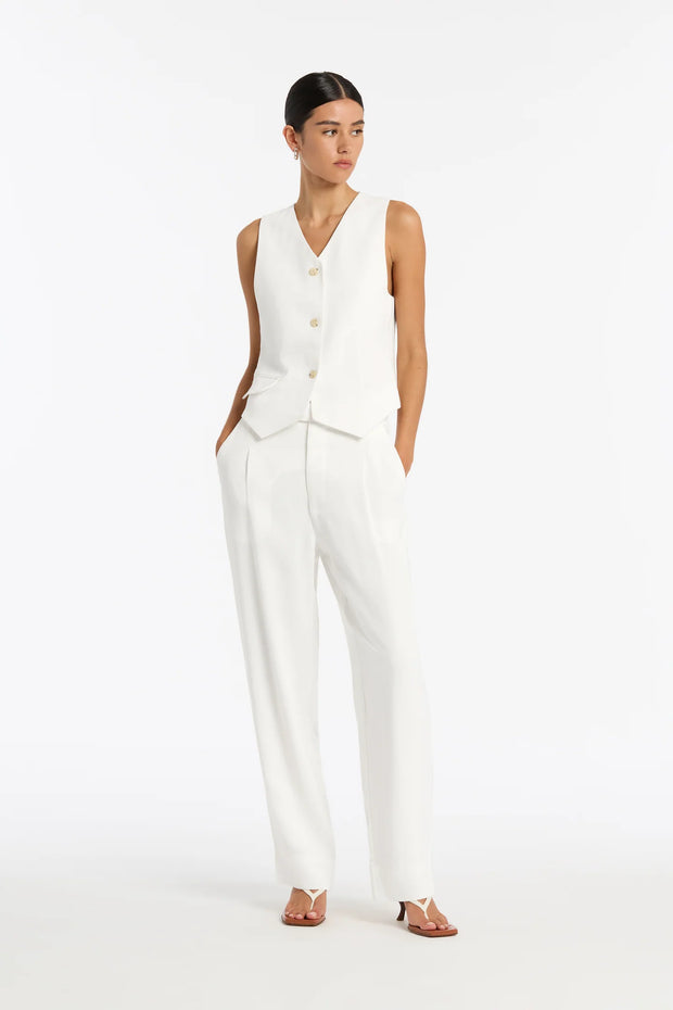 Clemence Trouser Ivory